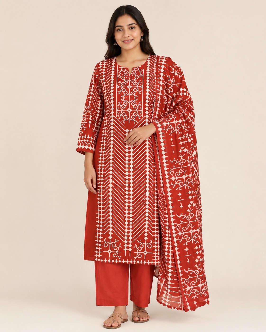 Scarlet Printed Everyday Suit Set