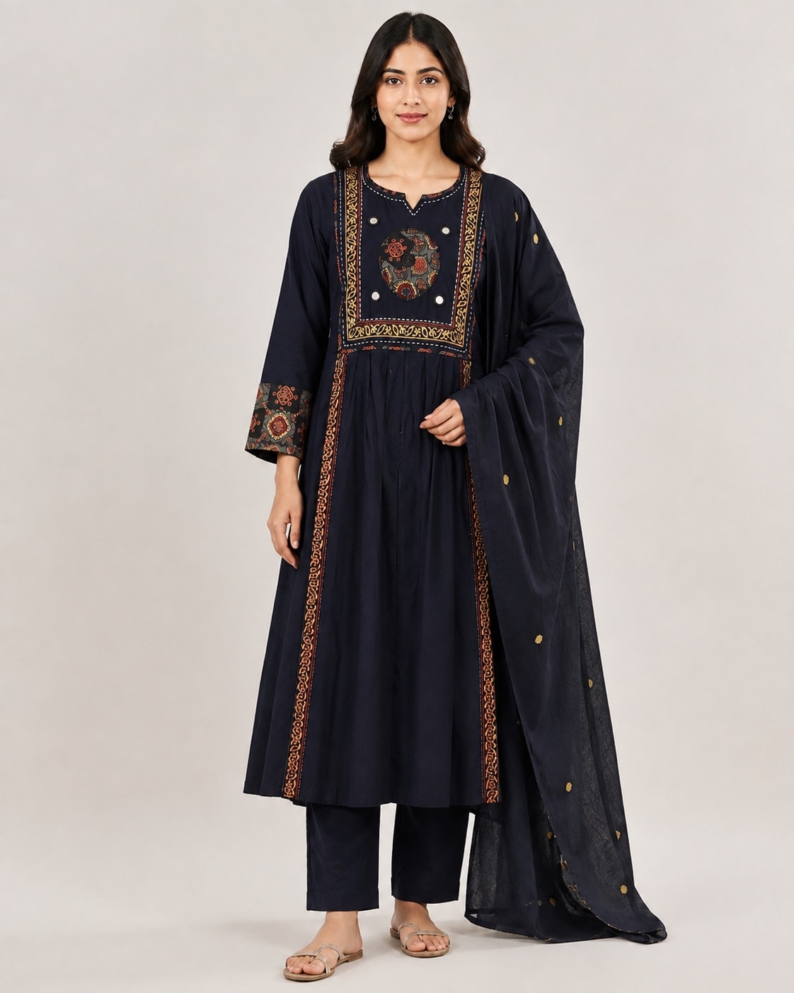 Noor Black Kurta Set